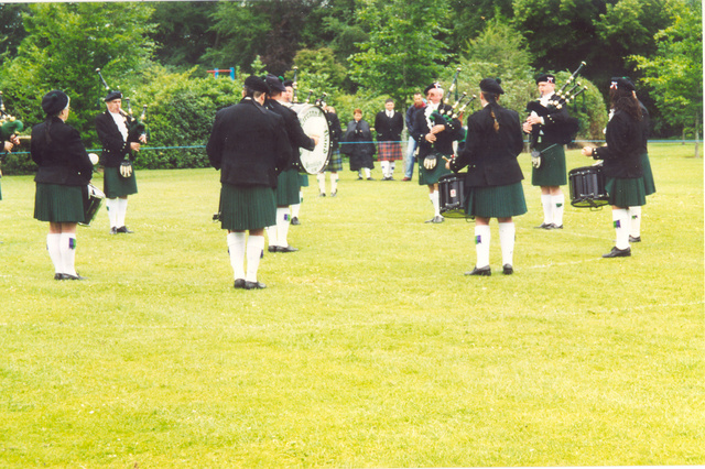 All Ireland pipeband Competition 7/3/02